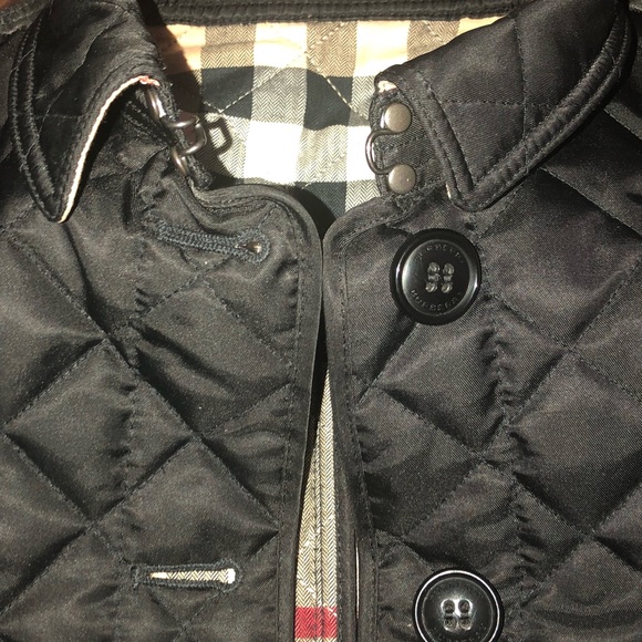 Burberry Girls Diamond Quilted Jacket 10Y - Picture 5 of 7